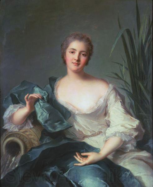 Jean Marc Nattier Portrait of Madame Marie Norge oil painting art